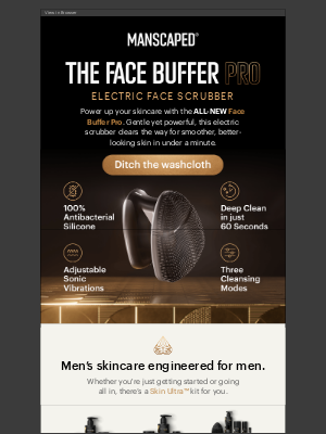 Manscaped - Men’s skincare engineered for men