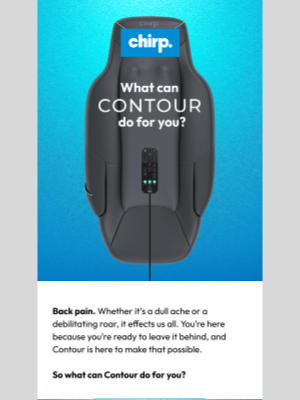 Chirp - What can Contour do for you?