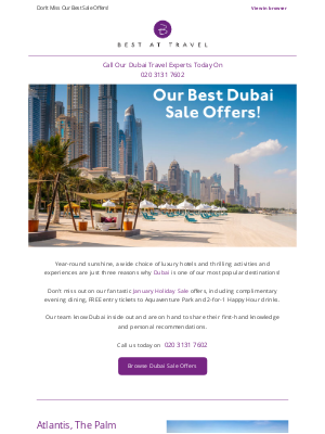 Best At Travel (UK) - ✈ Dreaming Of Dubai? ☀️