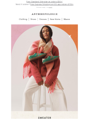 BHLDN - Colorful sweaters are having a moment