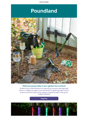 Poundshop - ☀️🌱 Garden Essentials from 50p!