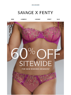 Savage X Fenty - Sultry Yet Sweet Intimates ✨