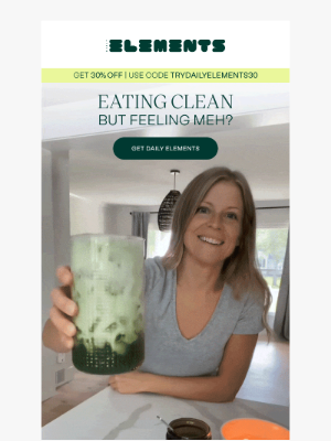 Daily Elements - When clean eating isn’t enough👀