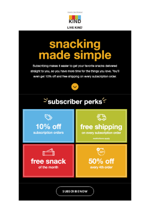 KIND Snacks - Easy snacking? We've got you