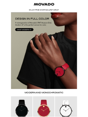 Movado - A Museum-Worthy Color Palette