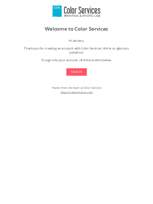 Color Services - Welcome to Color Services!