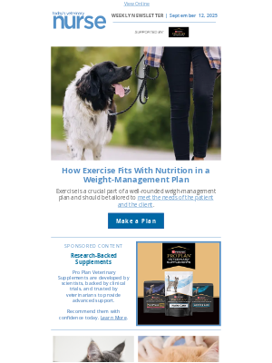 NAVC - How Exercise Fits With Nutrition in a Weight-Management Plan