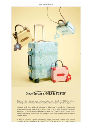 Globe-Trotter - New In: GOLF le FLEUR* by Tyler, the Creator