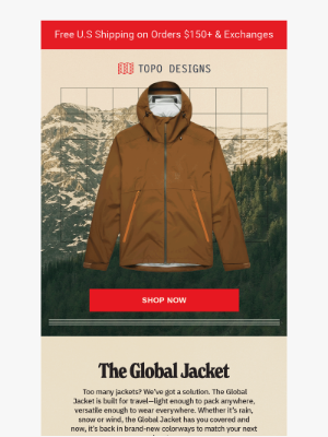 Topo Designs - New Colors - The Jacket You’ll Pack Every Time