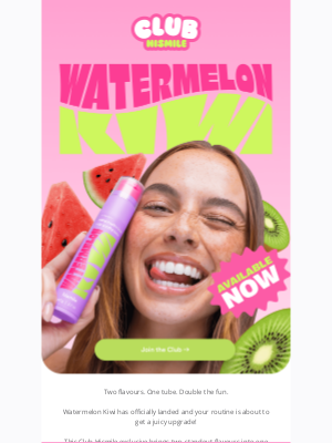 Hismile - Watermelon Kiwi is here 🍉🥝