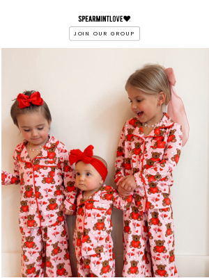 Spearmint Ventures  Llc - CUTEST sibling looks for Valentine’s Day! ❤️🐻