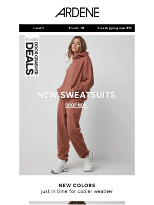 OMG, FALL SWEATSUITS 🤎