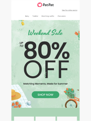 PatPat - re: We Just UPGRADED YOUR OFFER (!!!)