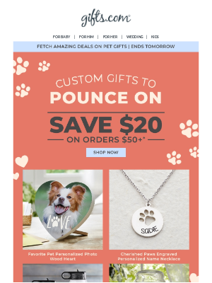 gifts - Paw-some Gifts at Fur-bulous Prices!