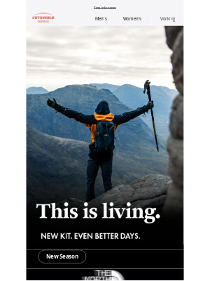 Cotswold Outdoor (United Kingdom) - Your autumn uniform just arrived 🍂