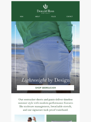 Donald Ross Sportswear - Seersucker: The Ultimate Summer Classic