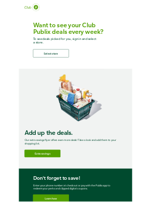 Publix Super Markets - See the weekly ad. Available now!
