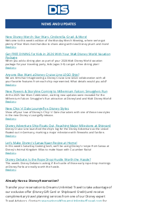 The DIS - News and Updates for 04/21/2025