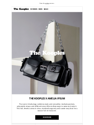 The Kooples - The Kooples x Amelia ipsum