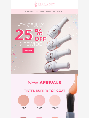 Kiara Sky Professional Nails - THERE IS STILL TIME GET 25%OFF