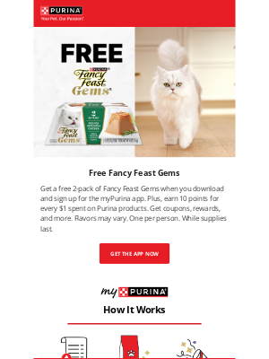 Purina - LAST CHANCE! Don’t miss free Fancy Feast Gems