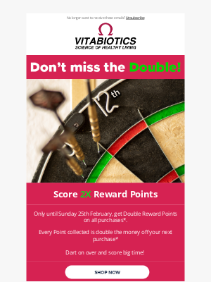 Vitabiotics - A twice-as-nice offer for you...