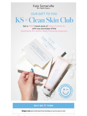 Kate Somerville Skincare - ✨ Clean Skin Club x Kate Somerville ✨