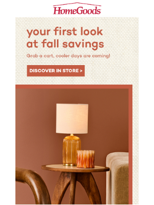 HomeGoods - FALL FIRST LOOK 👀🍂☕️🍎