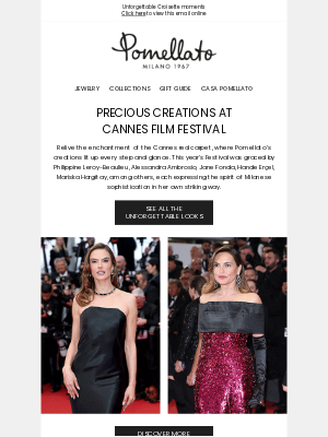 Pomellato - Pomellato dazzles at Cannes