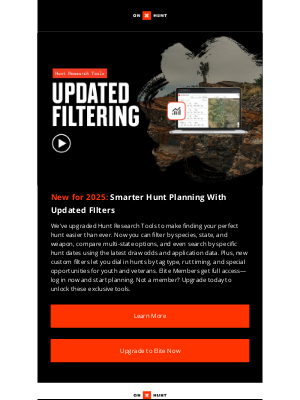 onXmaps - New for 2025: Smarter Hunt Planning Starts Now