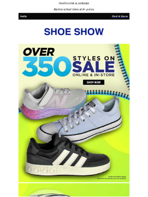 SHOE SHOW - 🔥 350+ Styles on Sale 👟 Every Trend. Every Budget.