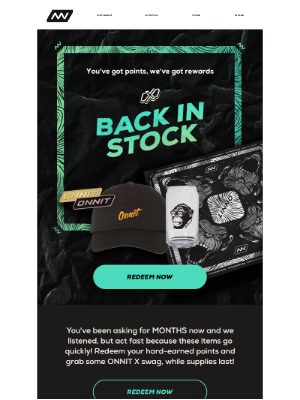 Onnit - 🚨Onnit X Swag Back in Stock!