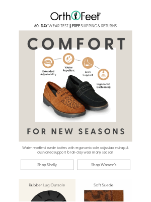 Orthofeet - Shoes That Flex With the Season (and Your Life)