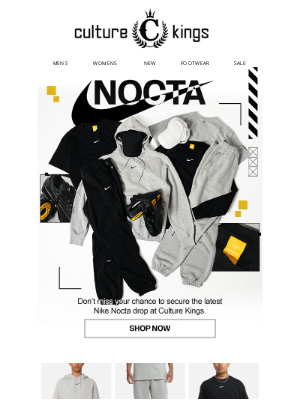 Culture Kings (Australia) - NIKE NOCTA is HERE 🔥