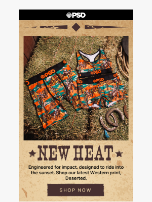 PSD Underwear - This Drop’s Got Grit
