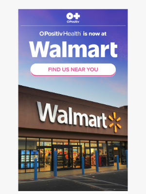 O Positiv - O Positiv now at Walmart
