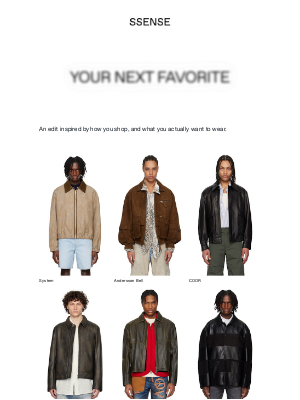 SSENSE - We Picked These for You