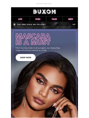 Buxom - Missing something? It’s probs mascara