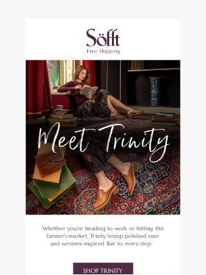 Sofft Shoes - Trinity’s Western Charm Is Here