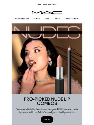 MAC Cosmetics - Can't find THE liner to match your new nude lip colour?