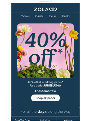 Zola - This paper sale is at the finish line 🏁