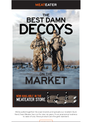 MeatEater - The Best Duck Decoys