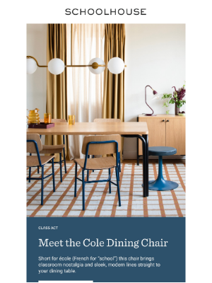 Schoolhouse Electric & Supply Co. - Introducing: Your Table’s New Best Friend