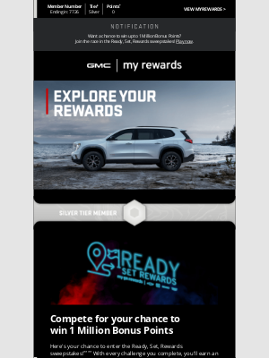 GMC - Vivian., take advantage of your My GMC Rewards† benefits