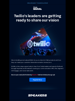 Twilio - Extended: SIGNAL early bird tickets