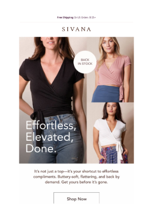 Sivana - Wrap Yourself in Luxe (And Compliments)