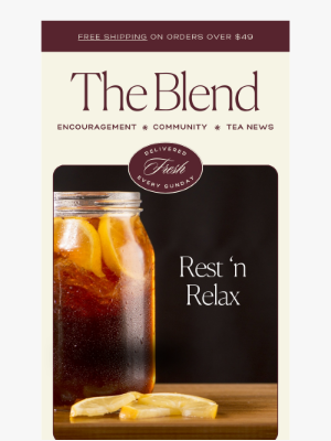 Plum Deluxe - The Blend:  Rest & Relax 🏖️