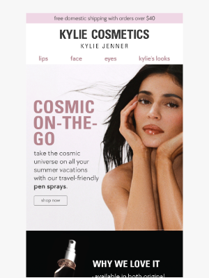 Kylie Cosmetics - go-to vacay scents ⛱️