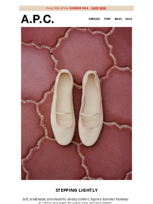 APC - The Summer footwear edit