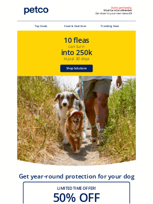 Petco - Get flea & tick treatment before an outbreak ⚠️